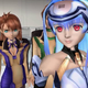 Shion and KOS-MOS in Xenosaga Episode I: Der Wille zur Macht.